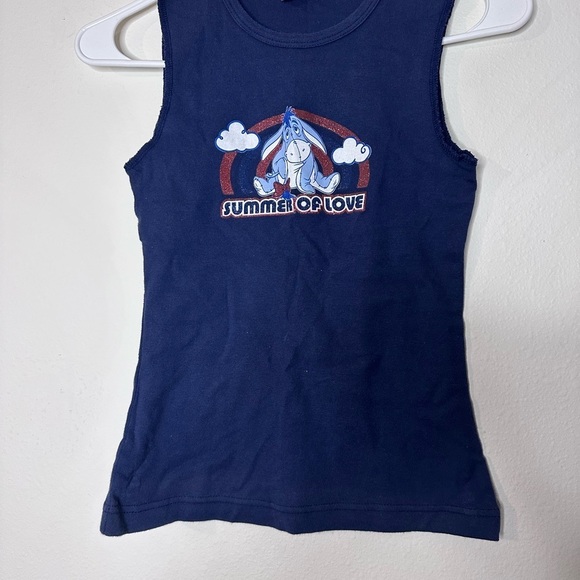 Disney Other - Disney Navy Blue 'Summer of Love' Tank Top